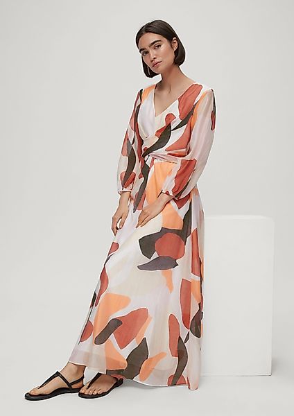 s.Oliver BLACK LABEL Maxikleid Maxikleid mit günstig online kaufen