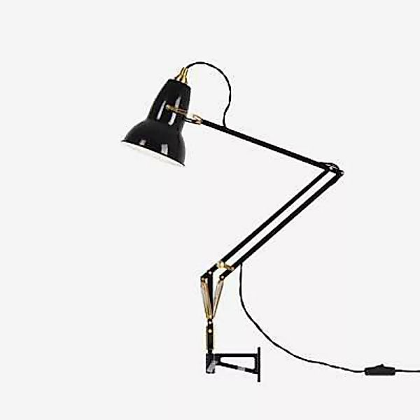 Anglepoise Original 1227 Messing Schreibtischleuchte mit Wandhalterung, sch günstig online kaufen