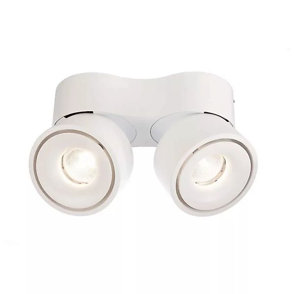 LED Deckenleuchte Uni II Double in Weiß 2x 10W 1350lm günstig online kaufen
