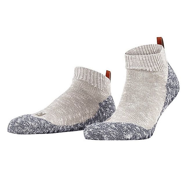 FALKE Socken Tagessocke Quarter Lodge Homepad grau/beige Herren - 1 Paar günstig online kaufen