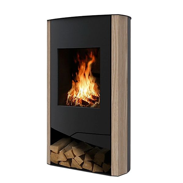 Wamsler N-Line Kaminofen Sandstein Schwarz 5 kW günstig online kaufen