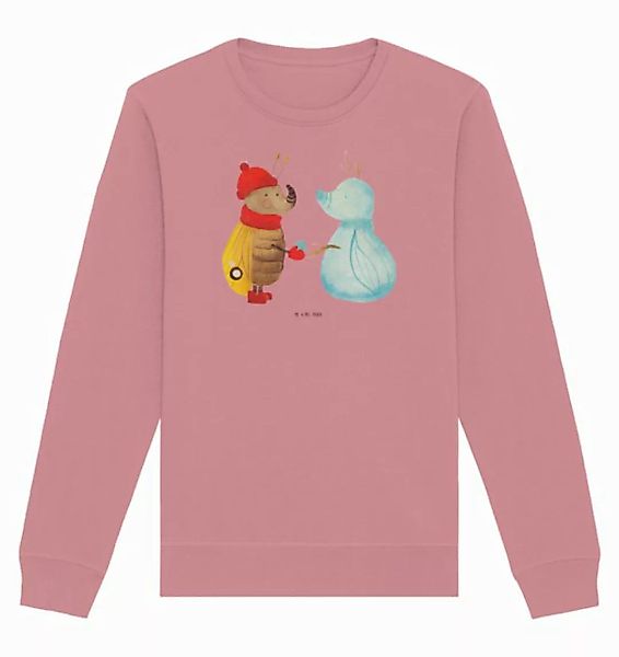 Mr. & Mrs. Panda Longpullover Größe L Nachtfalter Schneemann - Canyon Pink günstig online kaufen