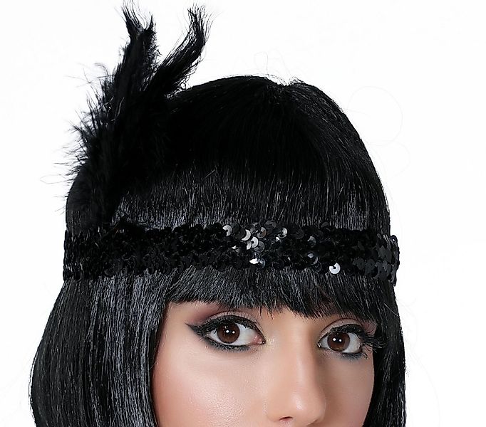 Fiestas Guirca Kostüm, Charleston Flapper Stirnband Vintage 20s Stil Glanz günstig online kaufen