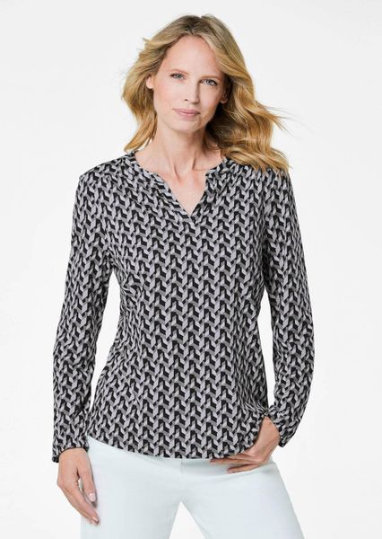 GOLDNER Kurzarmbluse Kurzgröße: Elegantes Blusenshirt mit günstig online kaufen