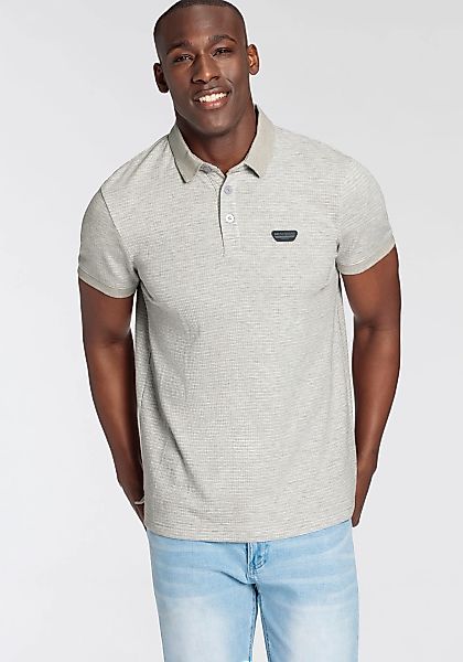 Bruno Banani Poloshirt mit besonderer Materialstruktur günstig online kaufen