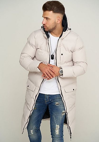 SOULSTAR Parka mit Kapuze als Langer Steppmantel - Winterjacke S2KANSK Herr günstig online kaufen