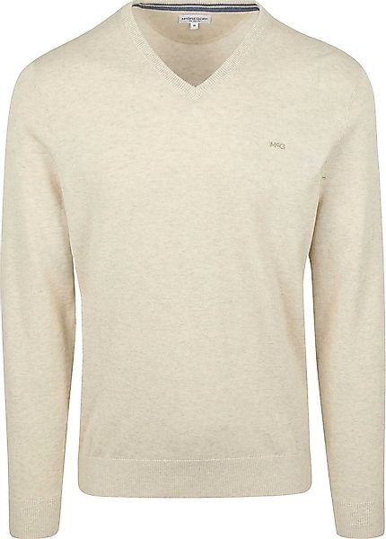 McGregor Pullover V-Ausschnitt Ecru - Größe XL günstig online kaufen