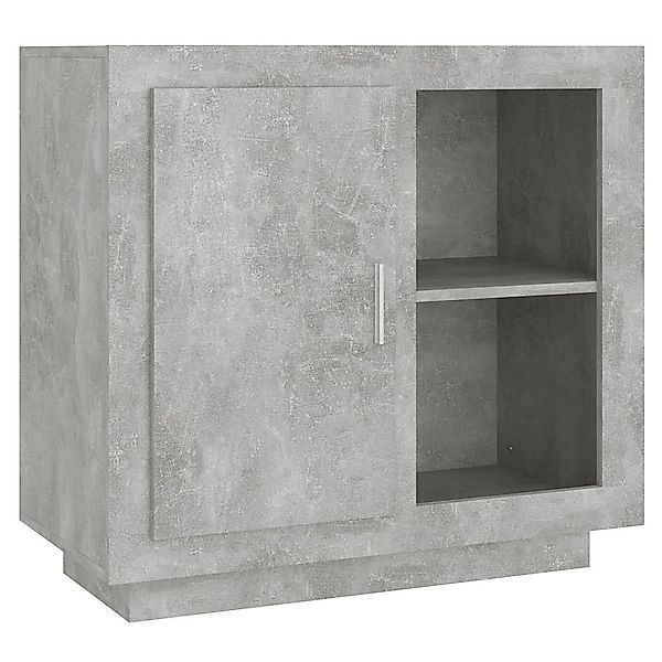 vidaXL Sideboard Sideboard Betongrau 80x40x75 cm günstig online kaufen