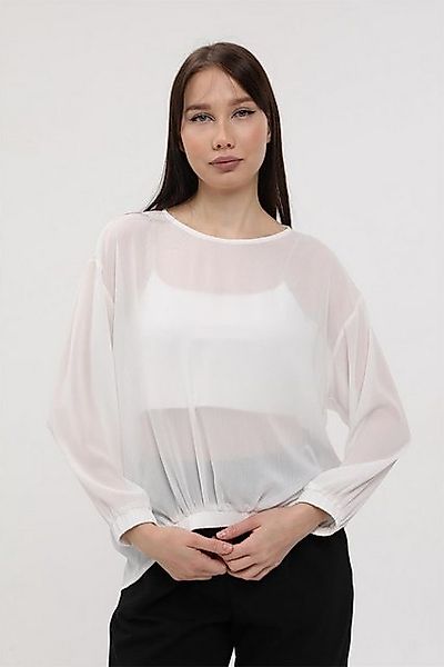 HomeStore Blusentop Geknöpfte Chiffonbluse günstig online kaufen