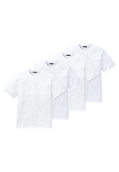 Schiesser Unterhemd 4er Pack American (Spar-Set, 4-St) Unterhemd / Shirt Ku günstig online kaufen