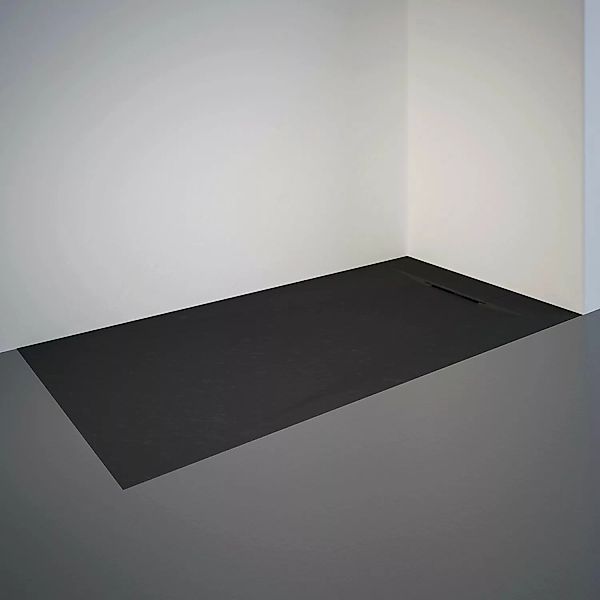 Schulte Duschwanne ExpressPlus Extraflach Rechteck 160 cm x 80 cm Anthrazit günstig online kaufen