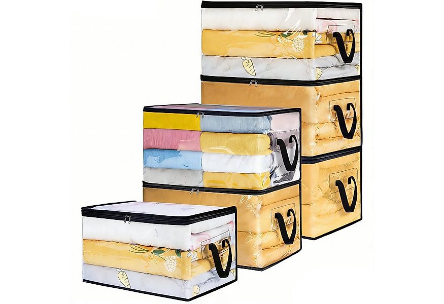 Lifewit Aufbewahrungsdose Transparente Aufbewahrungstasche, Kleiderschrank günstig online kaufen