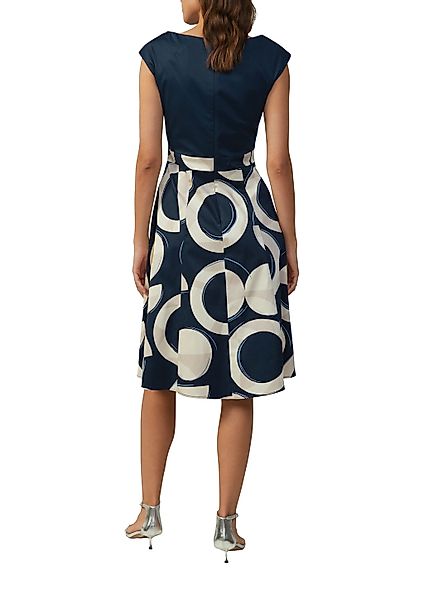 s.Oliver BLACK LABEL A-Linien-Kleid mit All-Over günstig online kaufen