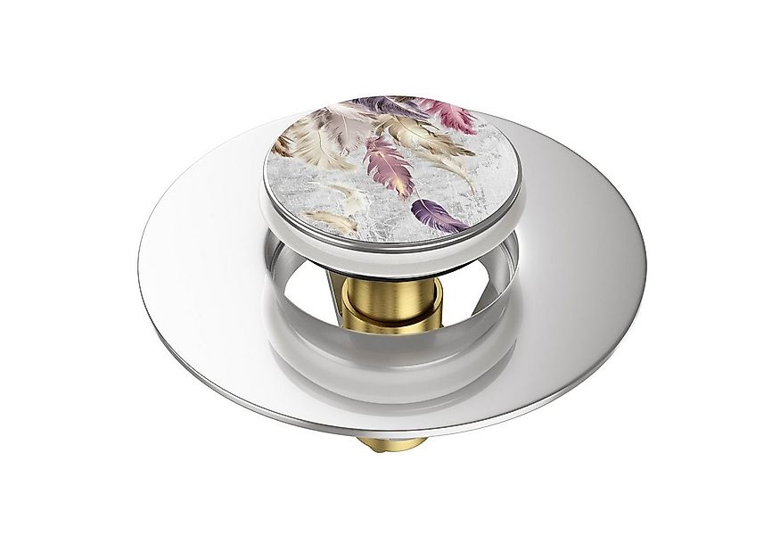 Sanilo Waschbeckenstöpsel Pop-Up Federn, hochwertig, universell, mit Motiv, günstig online kaufen