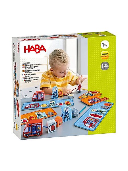 Haba Lernspielzeug Fädelspiel Feuerwehr, unisex neutral günstig online kaufen