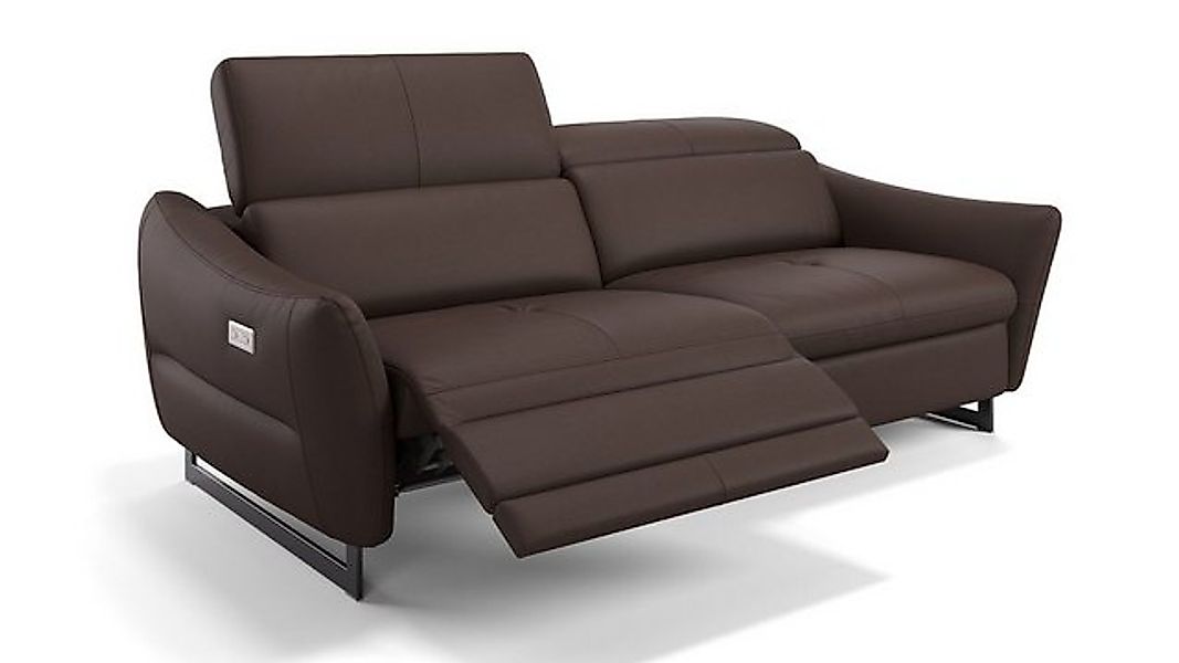 Sofanella 3-Sitzer Leder MODENA, Relaxcouch, Designersofa, Designer Sofa, 3 günstig online kaufen