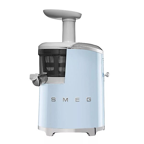 Smeg - SJF01 Slow Juicer Entsafter - pastellblau/lackiert/BxHxT 27x42x17cm/ günstig online kaufen