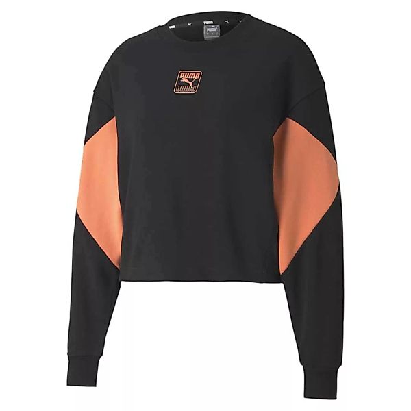 Puma Rebel Crew Tr Sweatshirt XL Puma Black / Nrgy Peach günstig online kaufen