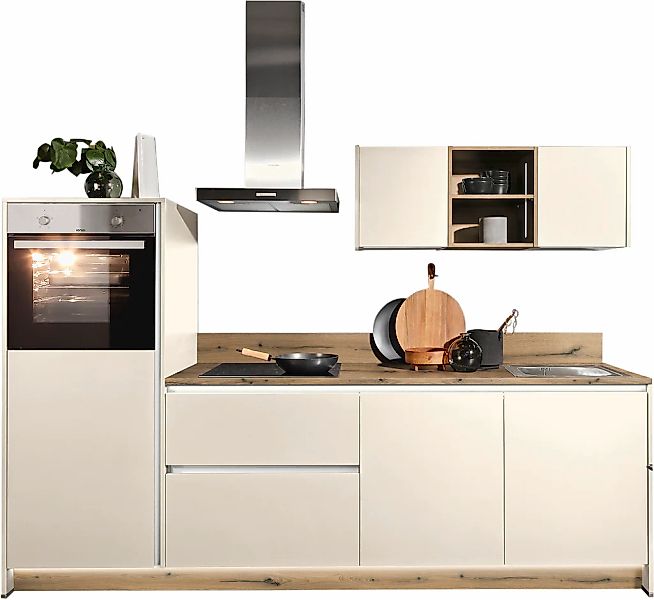 KOCHSTATION Küche "KS-Sakura, vormontiert, mit Vollauszügen und höhenverste günstig online kaufen