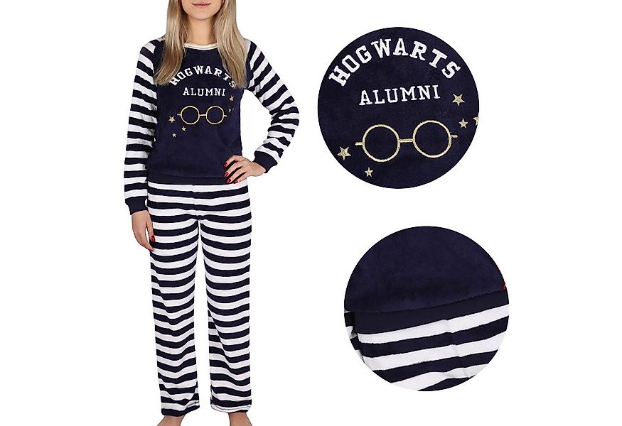 Sarcia.eu Pyjama HARRY POTTER Pyjama/Schlafanzug dunkelblau, aus Vlies M günstig online kaufen
