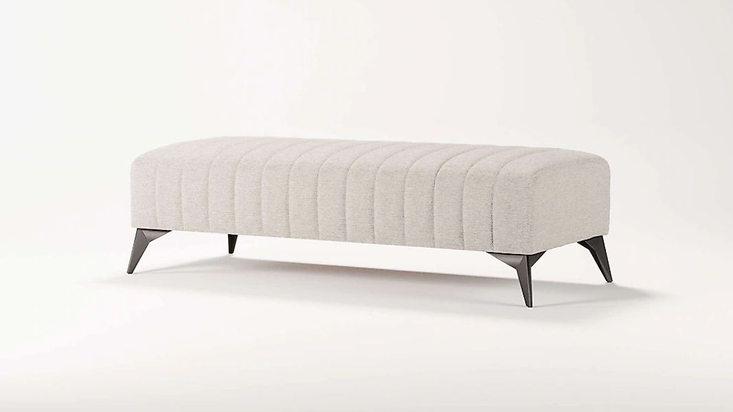 Places of Style Polsterhocker "MATTHEW Sitzhocker XXL, Maße B/T/H: 140/60/4 günstig online kaufen