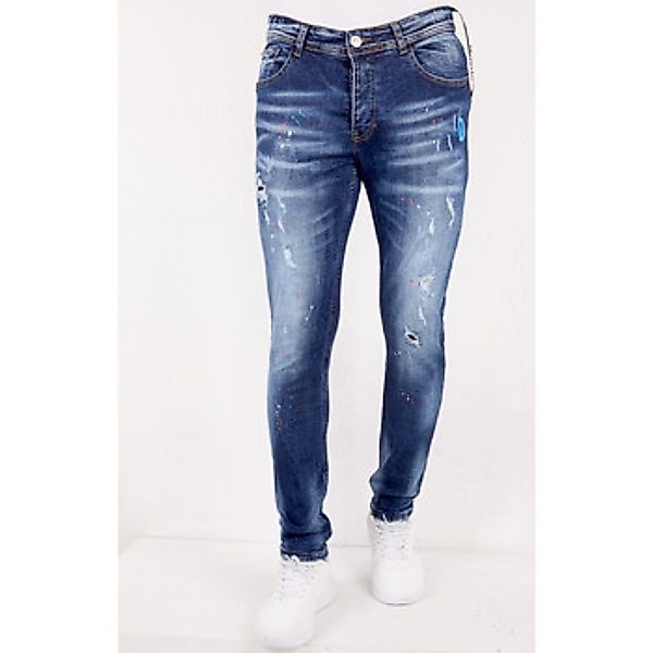 True Rise  Slim Fit Jeans Jeans Farbspritzer DC günstig online kaufen