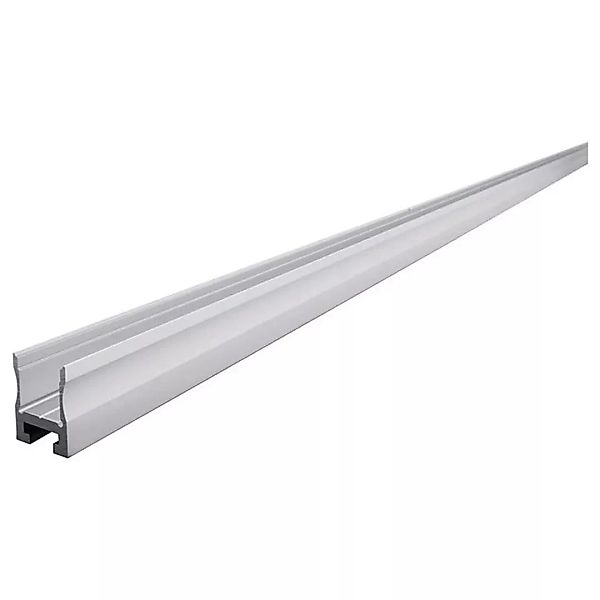 Nuten-Profil, U-hoch AU-03-12 für 12 - 13,3 mm LED Stripes, Silber-matt, el günstig online kaufen
