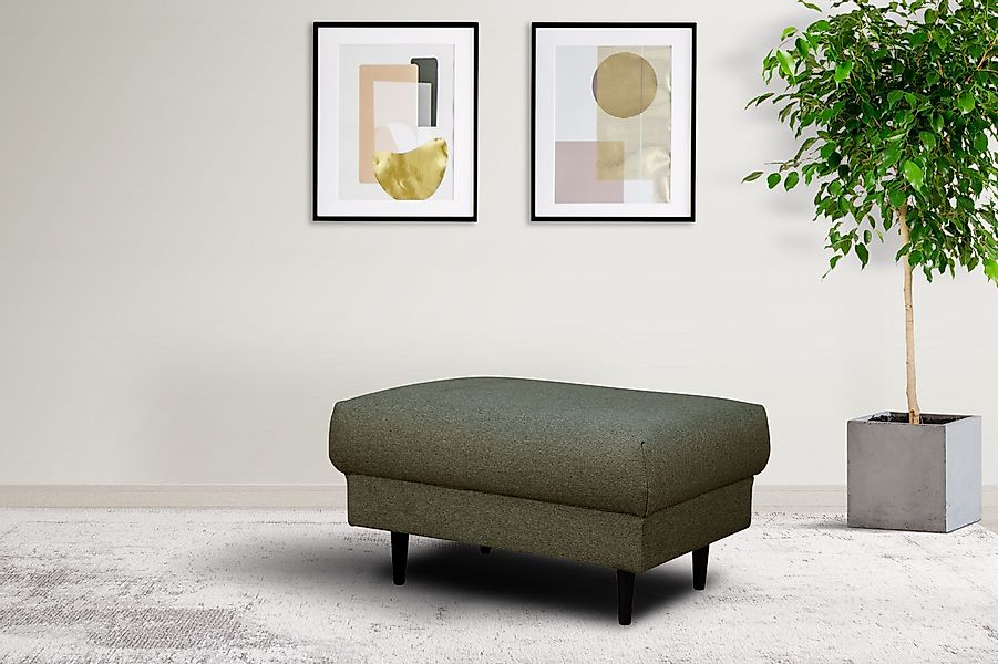 Home affaire Polsterhocker "VEYRAS Sitzhocker, Maße B/T/H: 90/65/46 cm" mit günstig online kaufen