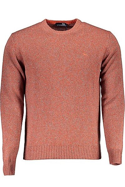 Harmont & Blaine Strickpullover Eleganter Herrenpullover in Rot mit Kontras günstig online kaufen