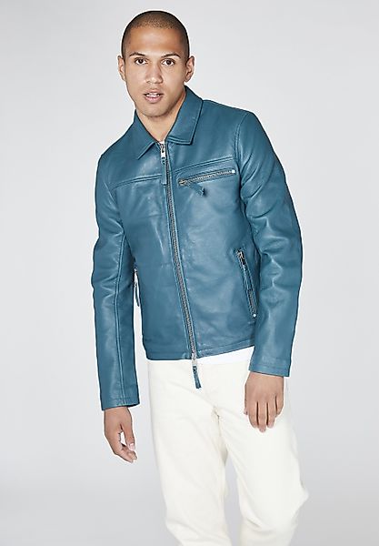 Bolongaro Trevor Lederjacke WORKER Zwei-Wege-Reißverschluss, superweiches günstig online kaufen