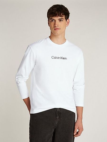 Calvin Klein Langarmshirt HERO LOGO LS T-SHIRT mit Logoschriftzug günstig online kaufen