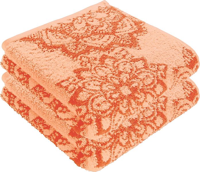 Erwin Müller Handtuch Handtuch "Mandala" 2er-Pack, Frottier, Walk-Frottier günstig online kaufen