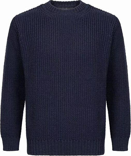 Irelandseye Wollpullover Crosshaven Ribbed Crew Neck Sweater Men günstig online kaufen