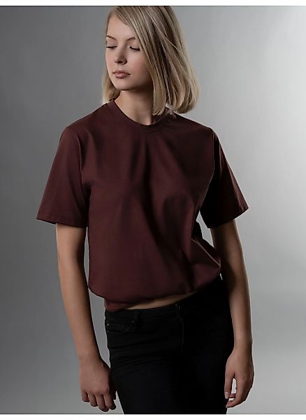 Trigema T-Shirt "TRIGEMA T-Shirt DELUXE Baumwolle" 1 Stk. tlg. günstig online kaufen