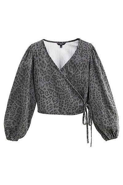 Next Jeanshemd Wickelbluse aus Jeansstoff (1-tlg) günstig online kaufen
