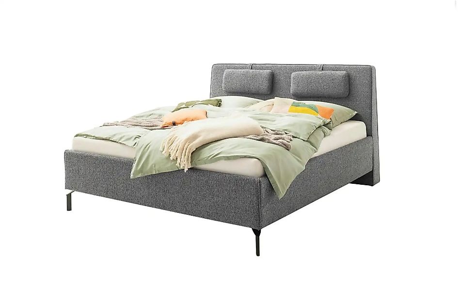 SCHÖNER WOHNEN Kollektion Polsterbett  Madrid ¦ grau ¦ Maße (cm): B: 188 H: günstig online kaufen