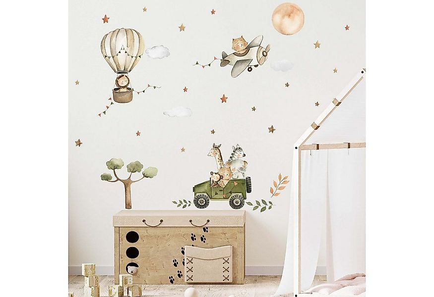 WANDKIND Wandtattoo Safari V368 (Safari), Wieder ablösbar günstig online kaufen