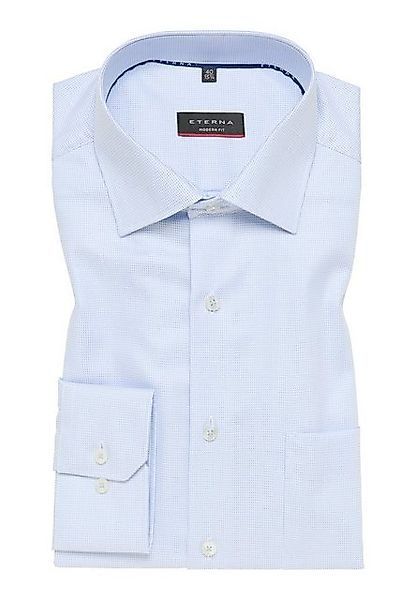 Eterna Blusenshirt Hemd 3116 X169, mittelblau günstig online kaufen