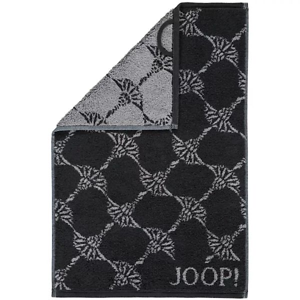 JOOP! Cornflower 1611 - Farbe: Schwarz - 90 - Gästetuch 30x50 cm günstig online kaufen