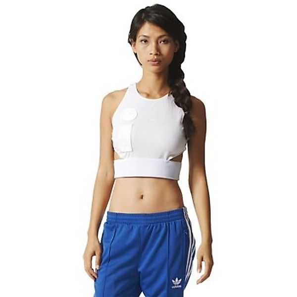 adidas  T-Shirts & Poloshirts Cropped Top günstig online kaufen