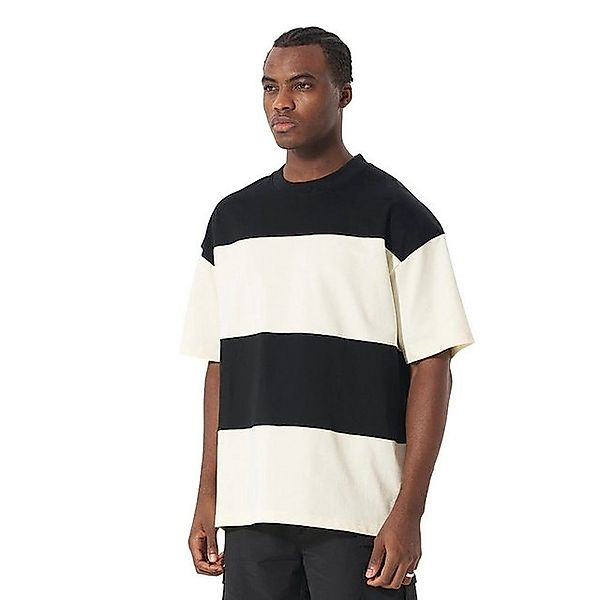 YRIIOMO T-Shirt Herren Kurzarm T Shirt im Retro Stil mit Streifenmuster, au günstig online kaufen
