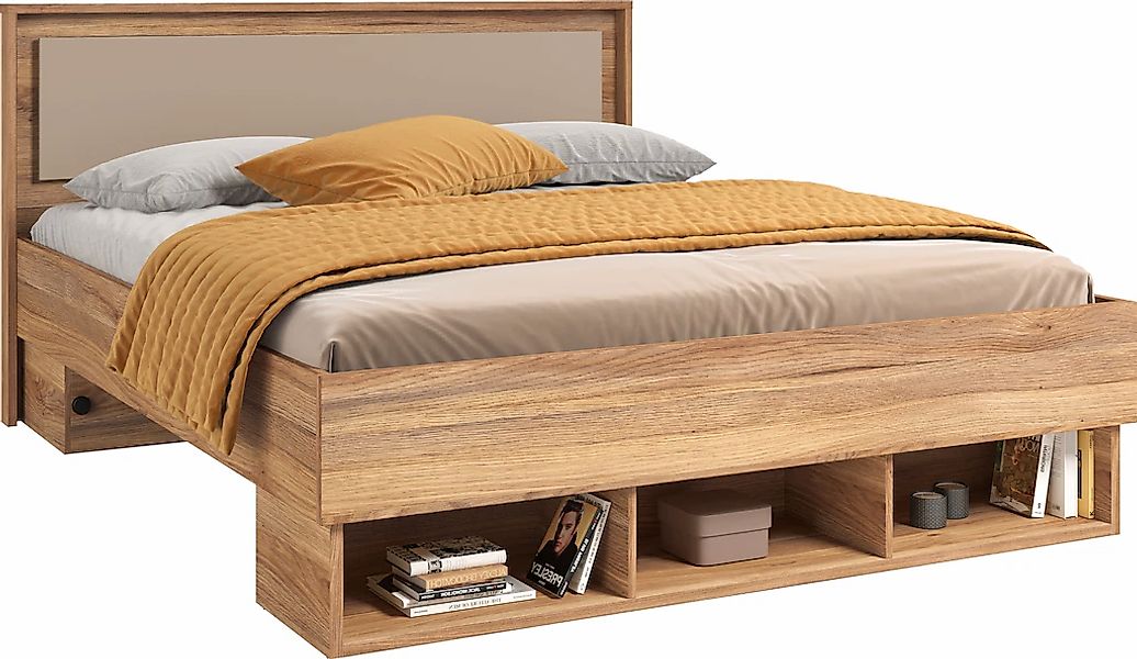 INOSIGN Bettgestell "Wharton, 140, 160 oder 180cm Breite, Made in Europe", günstig online kaufen