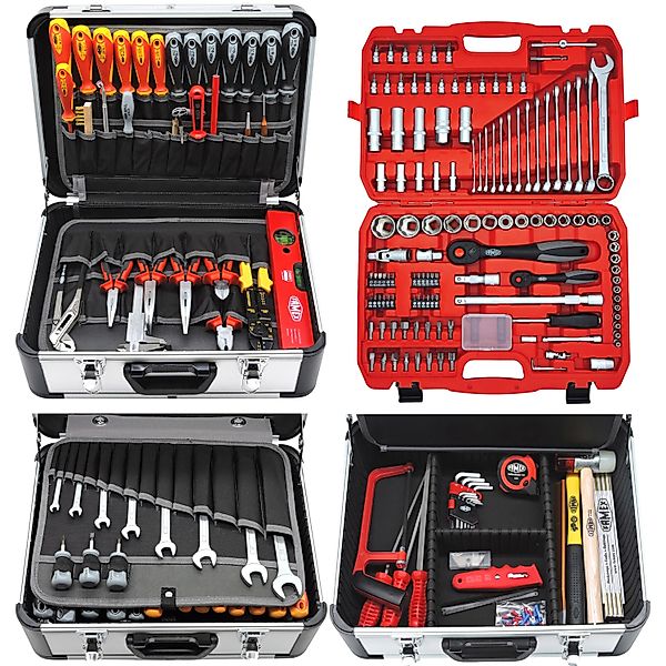 FAMEX Werkzeugset 419-43 Profi Werkzeugkasten, (Werkzeugkiste, abschließbar günstig online kaufen