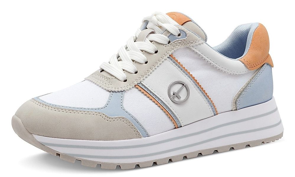 Tamaris Plateausneaker, Freizeitschuh, Halbschuh, Schnürschuh mit günstig online kaufen