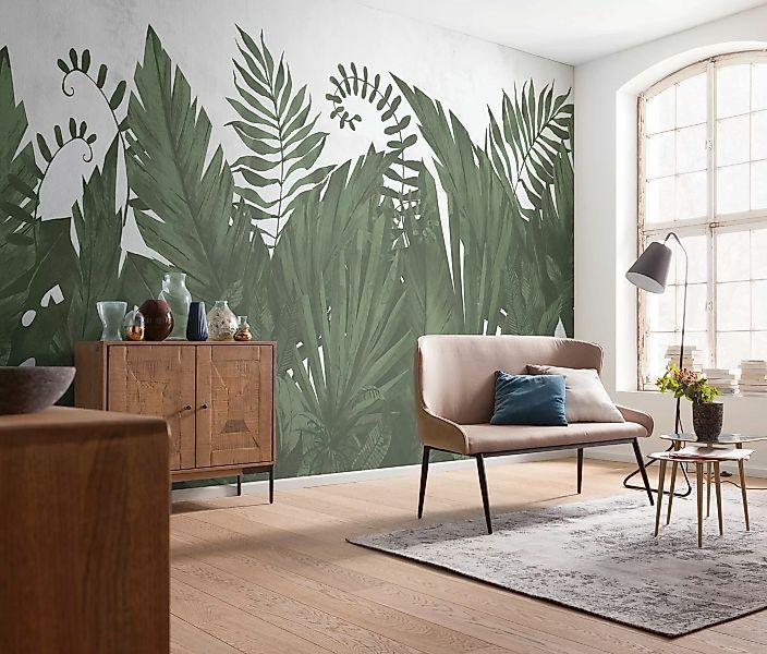 Komar Fototapete »Digitaldruck Vlies - Botanic Harmony - Größe 500 x 250 cm günstig online kaufen
