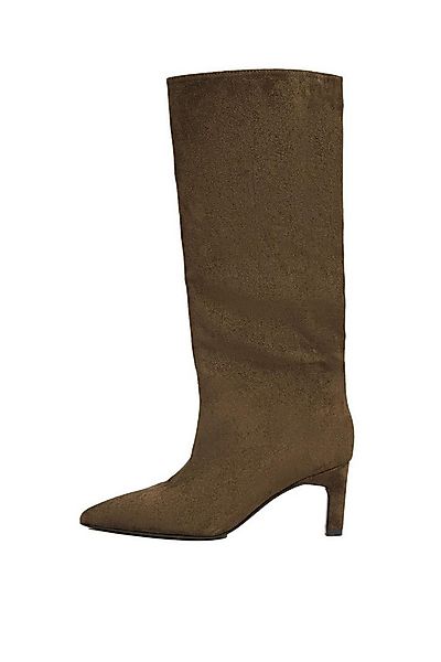 LIPSY Lipsy Kniehohe Lederstiefel mit Kitten-Heel-Absatz Stiefel (1-tlg) günstig online kaufen