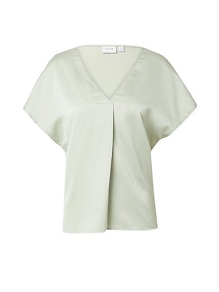 Vila V-Shirt VIELLETTE V-NECK S/S SATIN TOP - NOOS günstig online kaufen