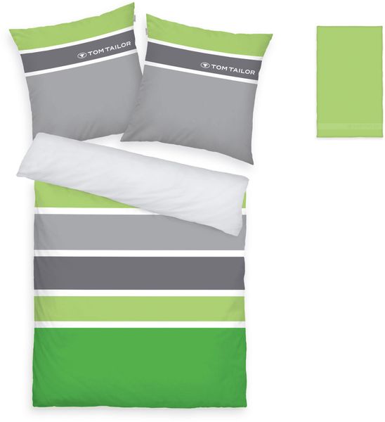 TOM TAILOR HOME Bettwäsche "Felix in Gr. 135x200 oder 155x220 cm" 3 Stk. tl günstig online kaufen