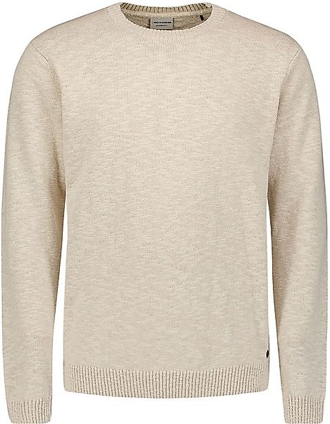 No Excess Pullover Slub Beige - Größe L günstig online kaufen
