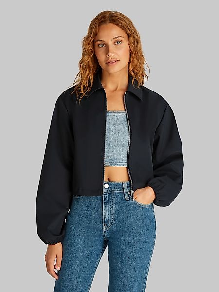 Calvin Klein Jeans Kurzjacke "TECH ZIP THROUGH SHORT JACKET", im schlichten günstig online kaufen